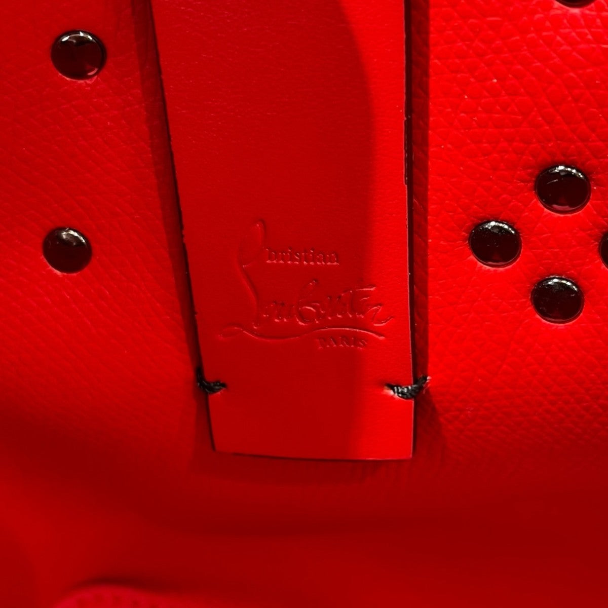 Christian Louboutin CABATA カバタ スタッズ ミニ2WAYトートバッグ 古着・中古-10枚目のアイテム画像