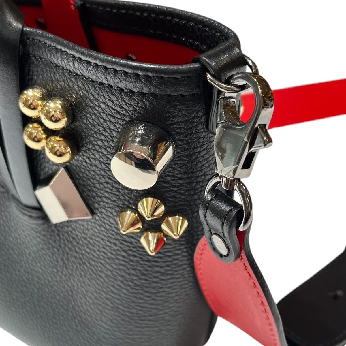 Christian Louboutin CABATA カバタ スタッズ ミニ2WAYトートバッグ 古着・中古-6枚目のアイテム画像