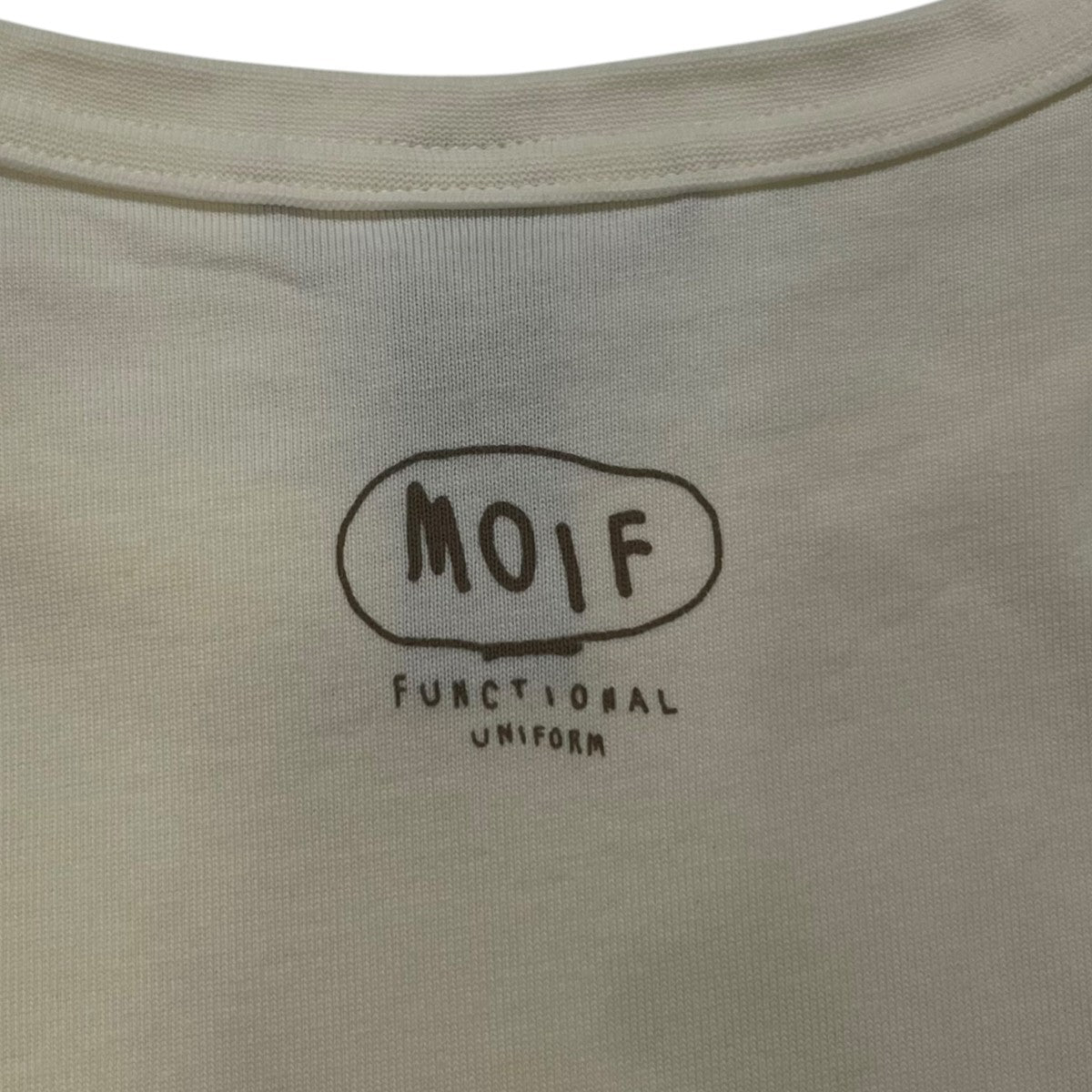moif functional uniform 25SS半袖カットソーRMF025-02JIH11 古着・中古-4枚目のアイテム画像