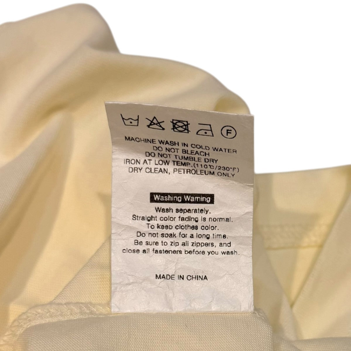moif functional uniform 25SS半袖カットソーRMF025-02JIH11 古着・中古-6枚目のアイテム画像