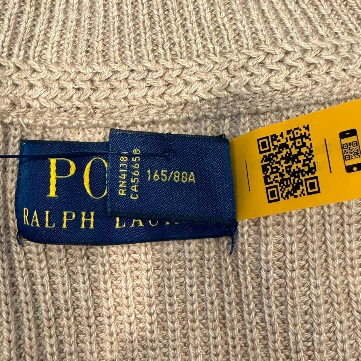 ポニー刺繍ドライバーズニットMNPOSWE16822747