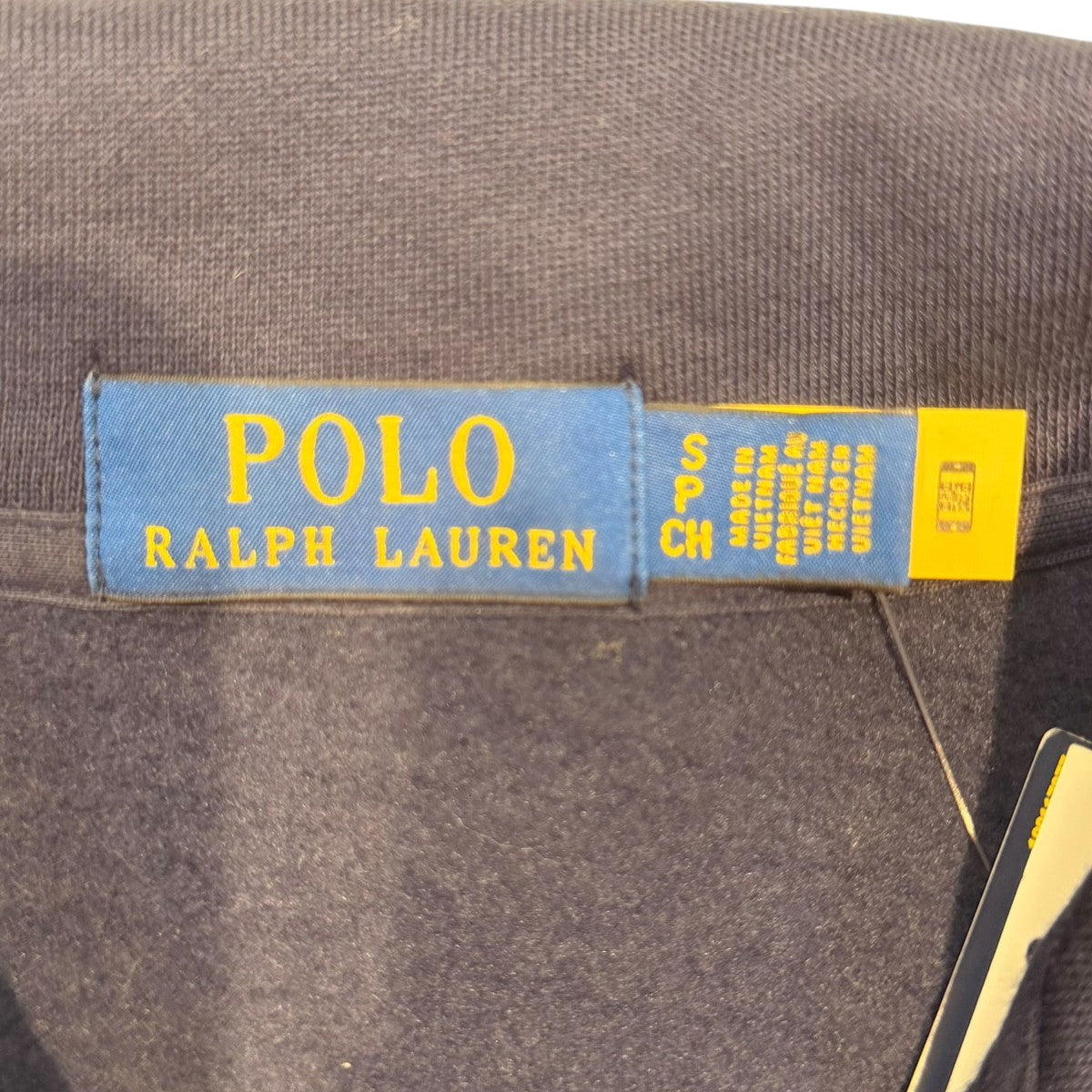 POLO RALPH LAUREN RLフロッキーロゴ 裏起毛ハーフジップスウェット 古着・中古-5枚目のアイテム画像