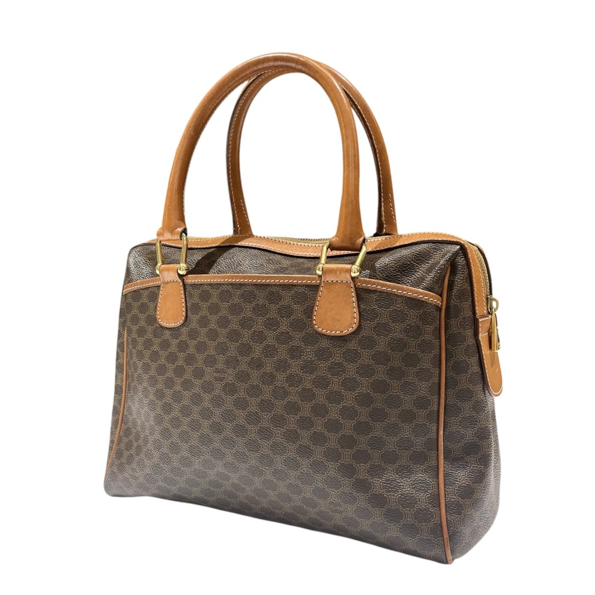 CELINE マカダム柄 ハンドバッグ MC97／2 古着・中古-2枚目のアイテム画像