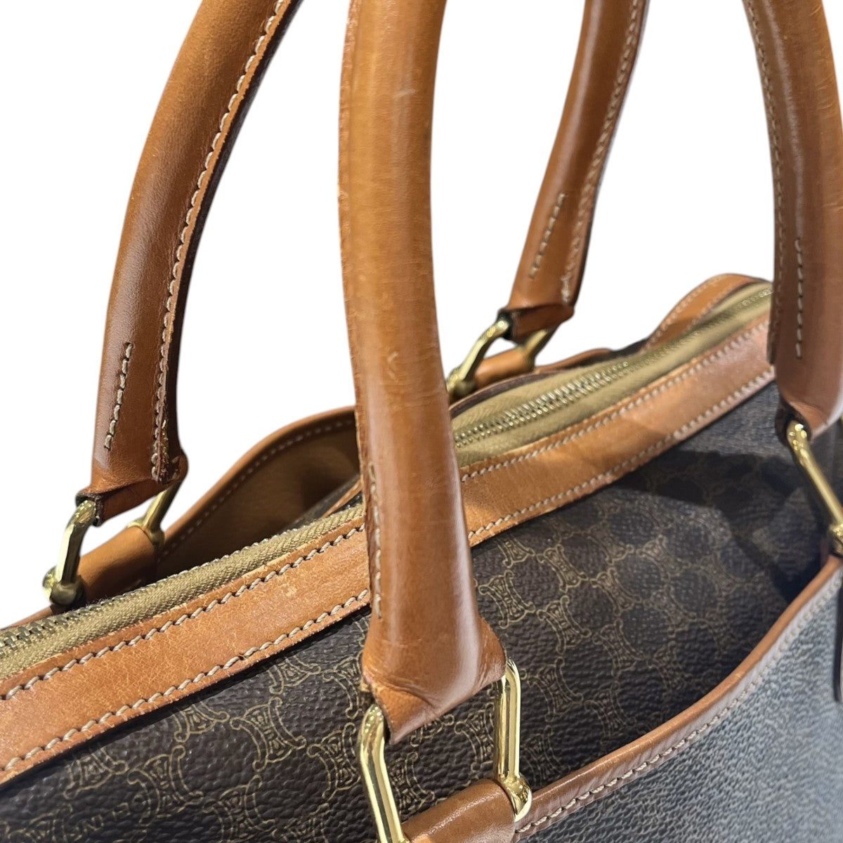 CELINE マカダム柄 ハンドバッグ MC97／2 古着・中古-5枚目のアイテム画像