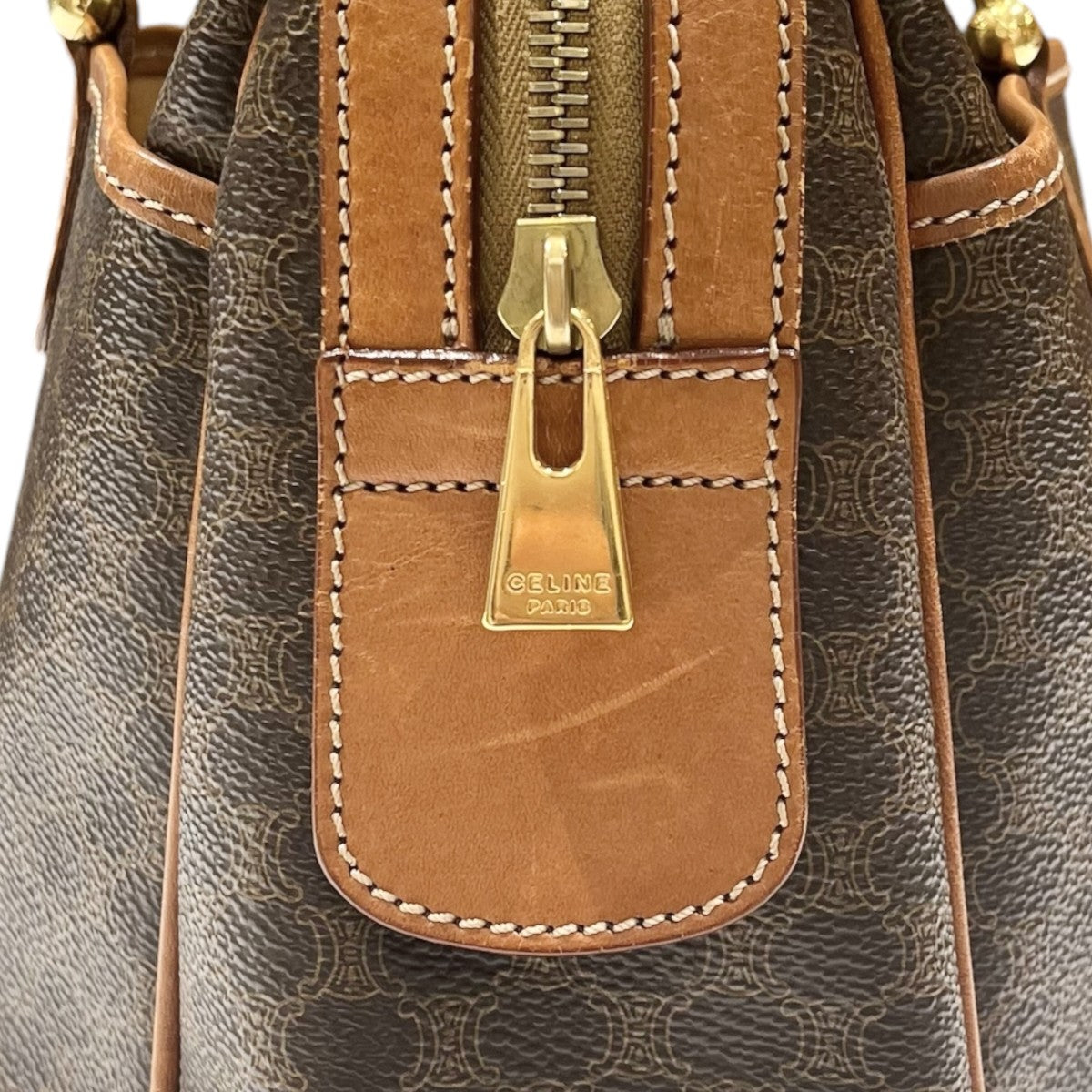 CELINE マカダム柄 ハンドバッグ MC97／2 古着・中古-7枚目のアイテム画像