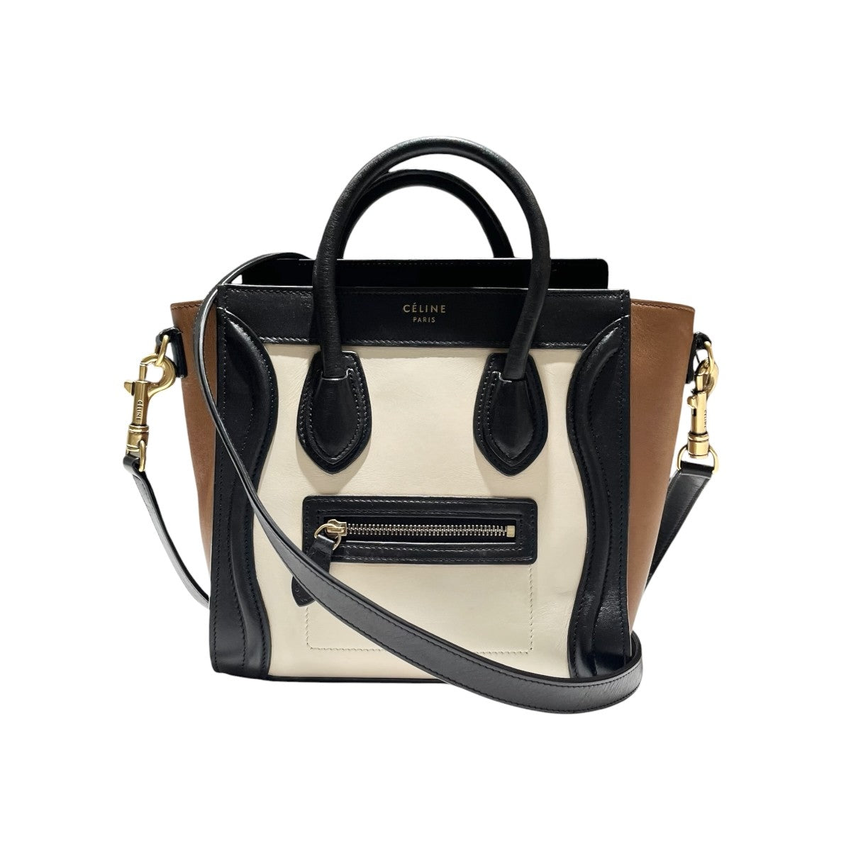 CELINE ラゲージ ナノショッパー 2WAY ハンドバッグ ショルダーバッグ 古着・中古-1枚目のアイテム画像