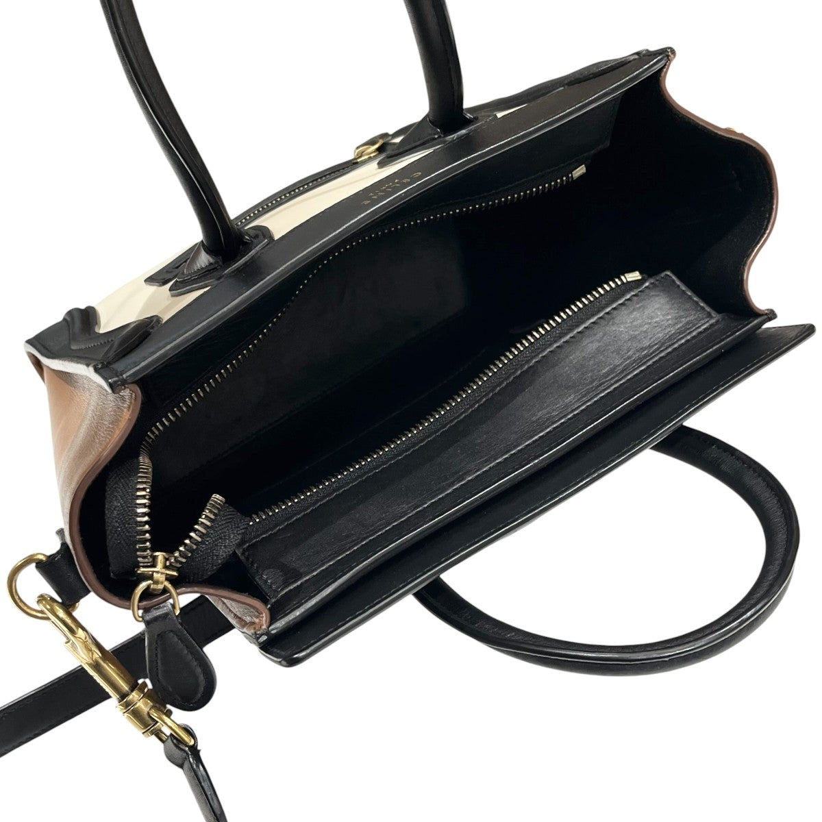 CELINE ラゲージ ナノショッパー 2WAY ハンドバッグ ショルダーバッグ 古着・中古-10枚目のアイテム画像