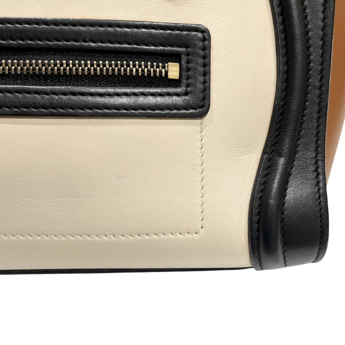 CELINE ラゲージ ナノショッパー 2WAY ハンドバッグ ショルダーバッグ 古着・中古-6枚目のアイテム画像