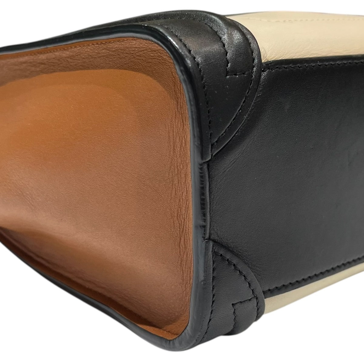 CELINE ラゲージ ナノショッパー 2WAY ハンドバッグ ショルダーバッグ 古着・中古-7枚目のアイテム画像