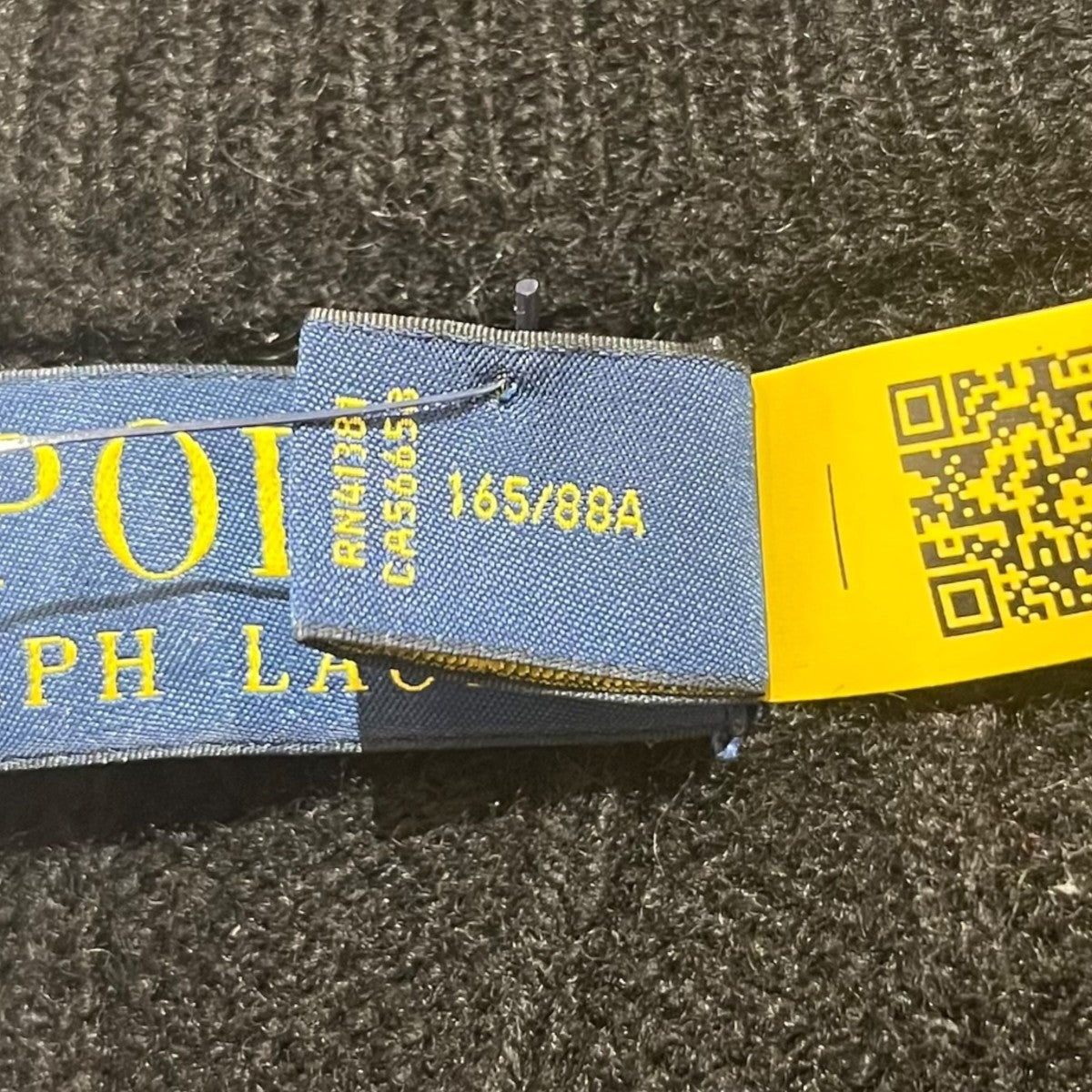 POLO RALPH LAUREN ハーフジップケーブルニット 古着・中古-7枚目のアイテム画像
