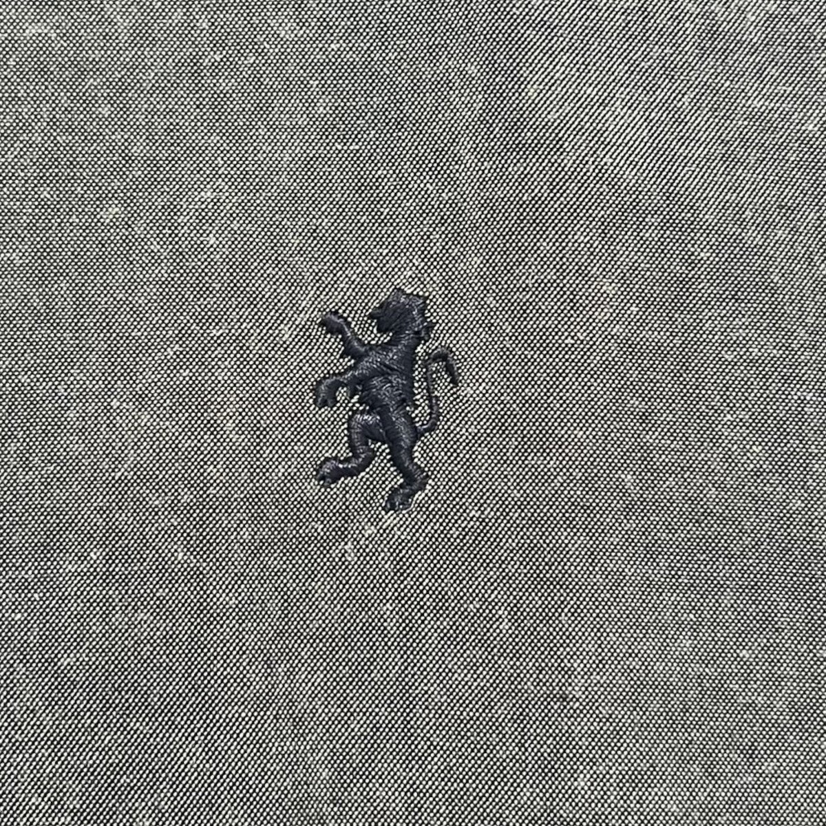 Gymphlex CHAMBRAY OPEN COLLAR SHIRT L／Sシャンブレーオープンカラー長袖シャツGY-B0369 古着・中古-5枚目のアイテム画像