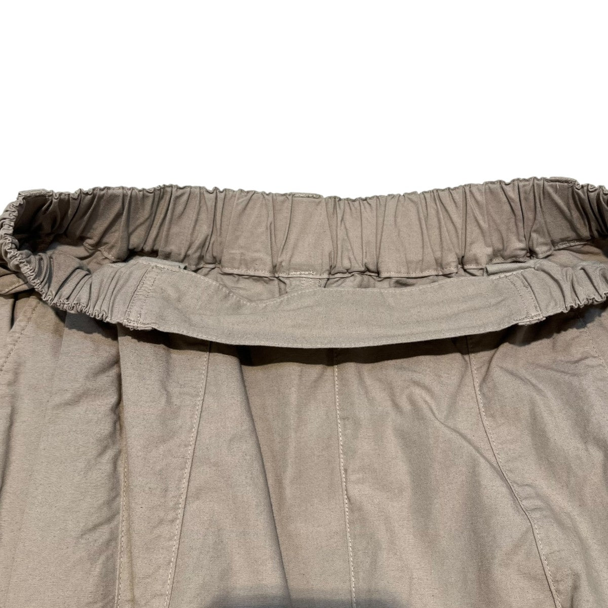 nest Robe 26SSコットンリネンワッシャーバレルクロップドパンツ無地パンツ01262-1118 古着・中古-5枚目のアイテム画像