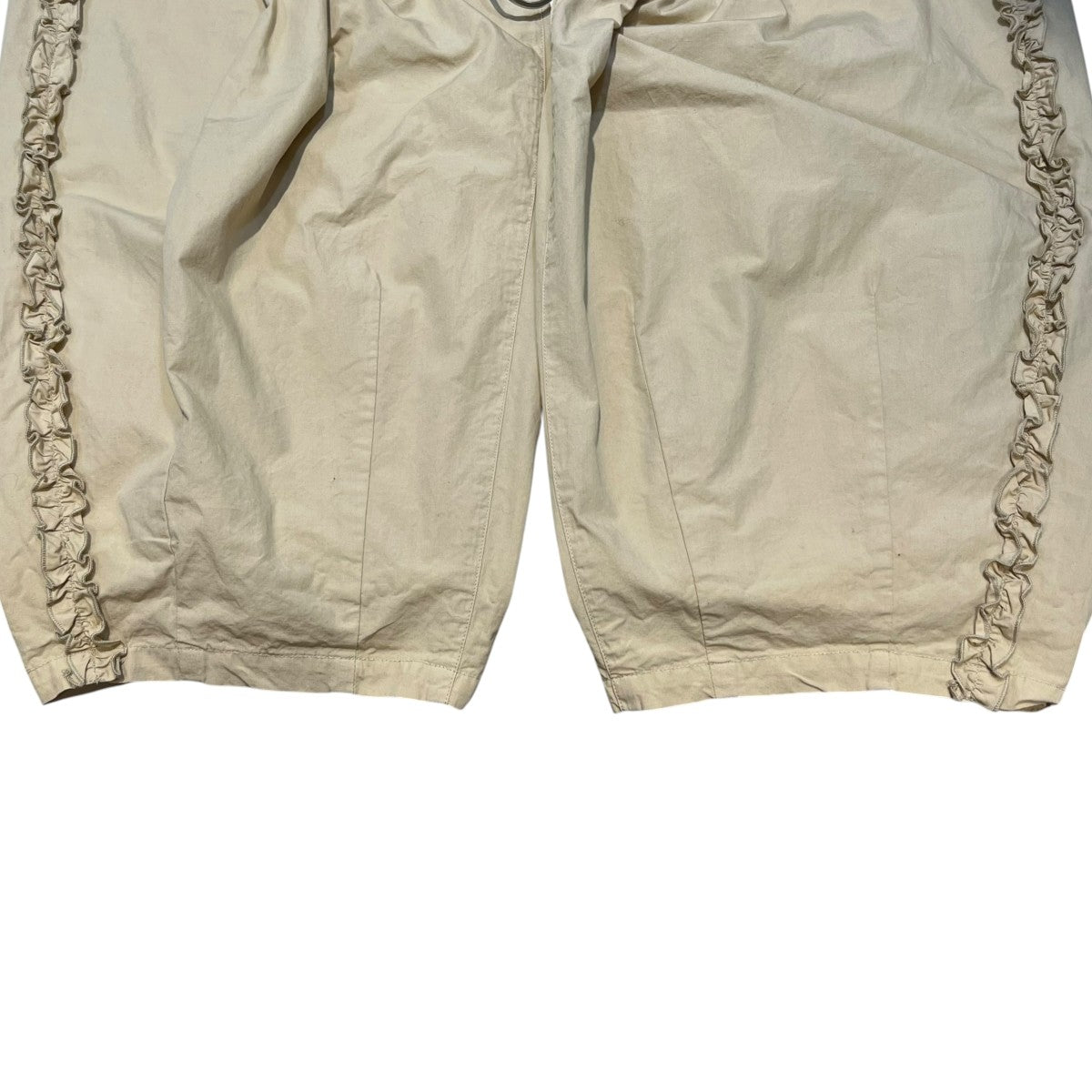 nest Robe 26SSコットンリネンプチフリルコクーンパンツパンツ01262-1164 古着・中古-4枚目のアイテム画像