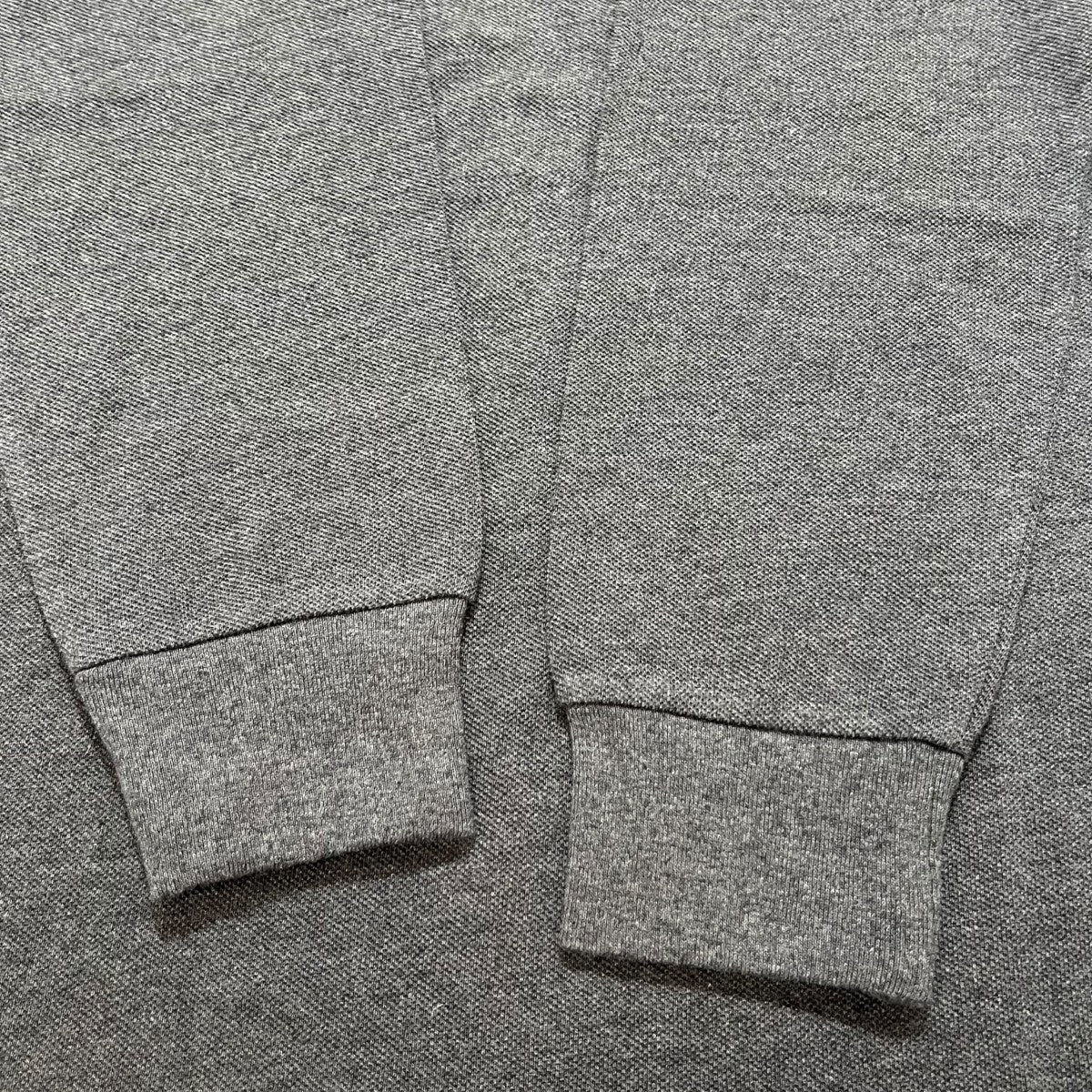 ポニー刺繍長袖ポロシャツ