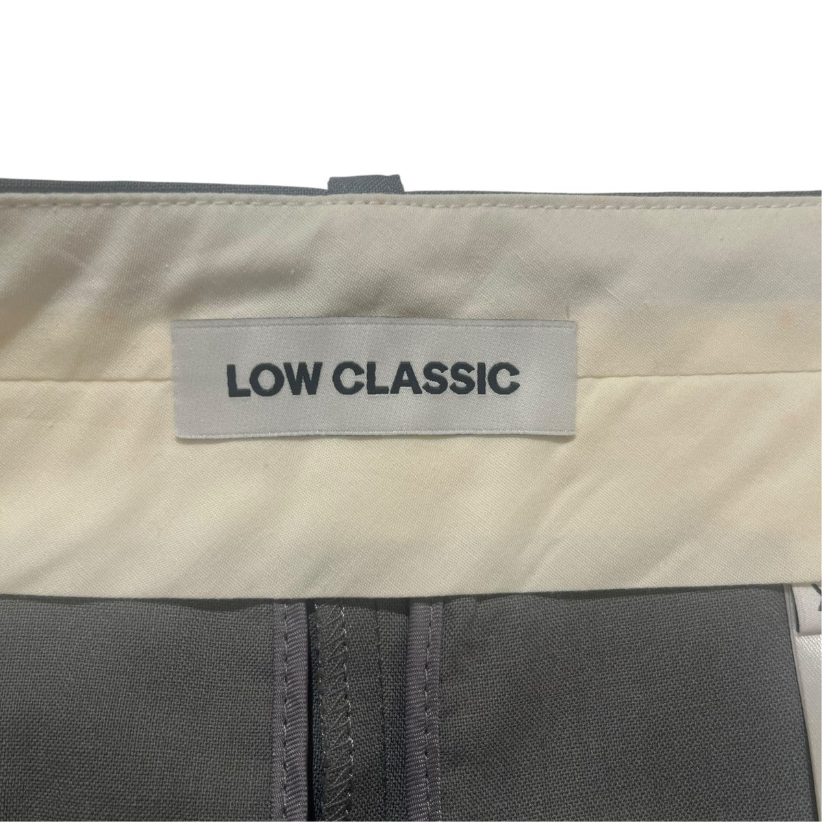 LOW CLASSIC スラックスLOW24SC TR010 古着・中古-5枚目のアイテム画像