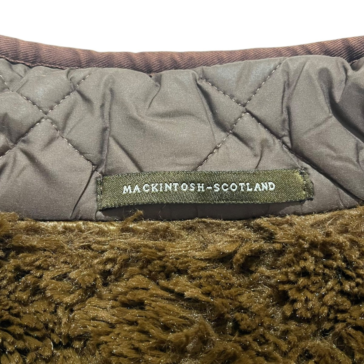 MACKINTOSH 裏ボアキルティングジャケット 古着・中古-4枚目のアイテム画像