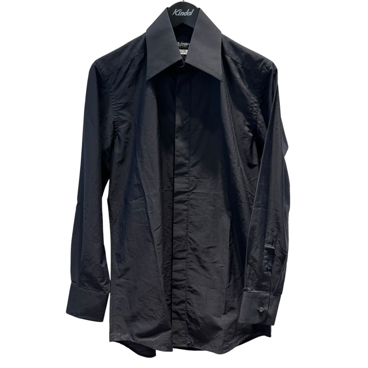 DOLCE ＆ GABBANA 比翼 長袖シャツG5177T 古着・中古-1枚目のアイテム画像