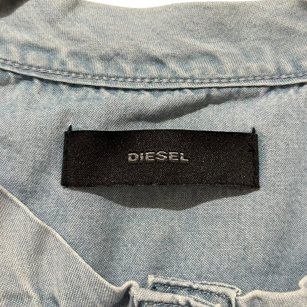 DIESEL ウォッシュ加工ノースリーブカットソー 古着・中古-4枚目のアイテム画像