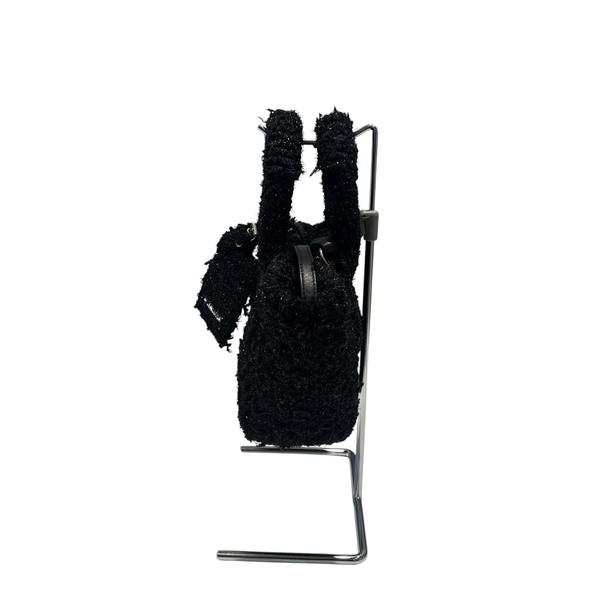 BALENCIAGA ビストロ XXSツイード・ラメ2WAYバッグ678028 古着・中古-5枚目のアイテム画像