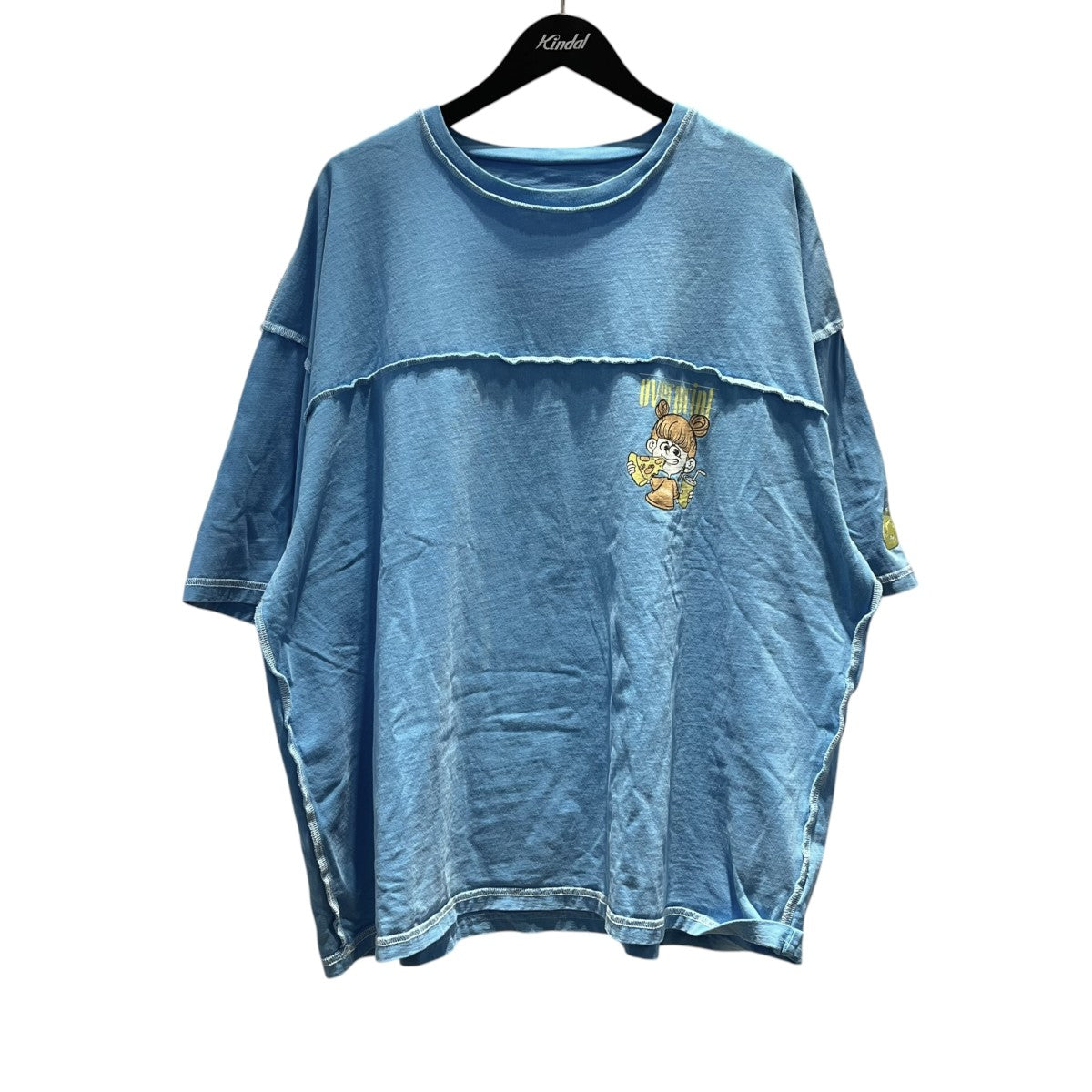 PIGMENT PIZZA TEEプリントＴシャツ