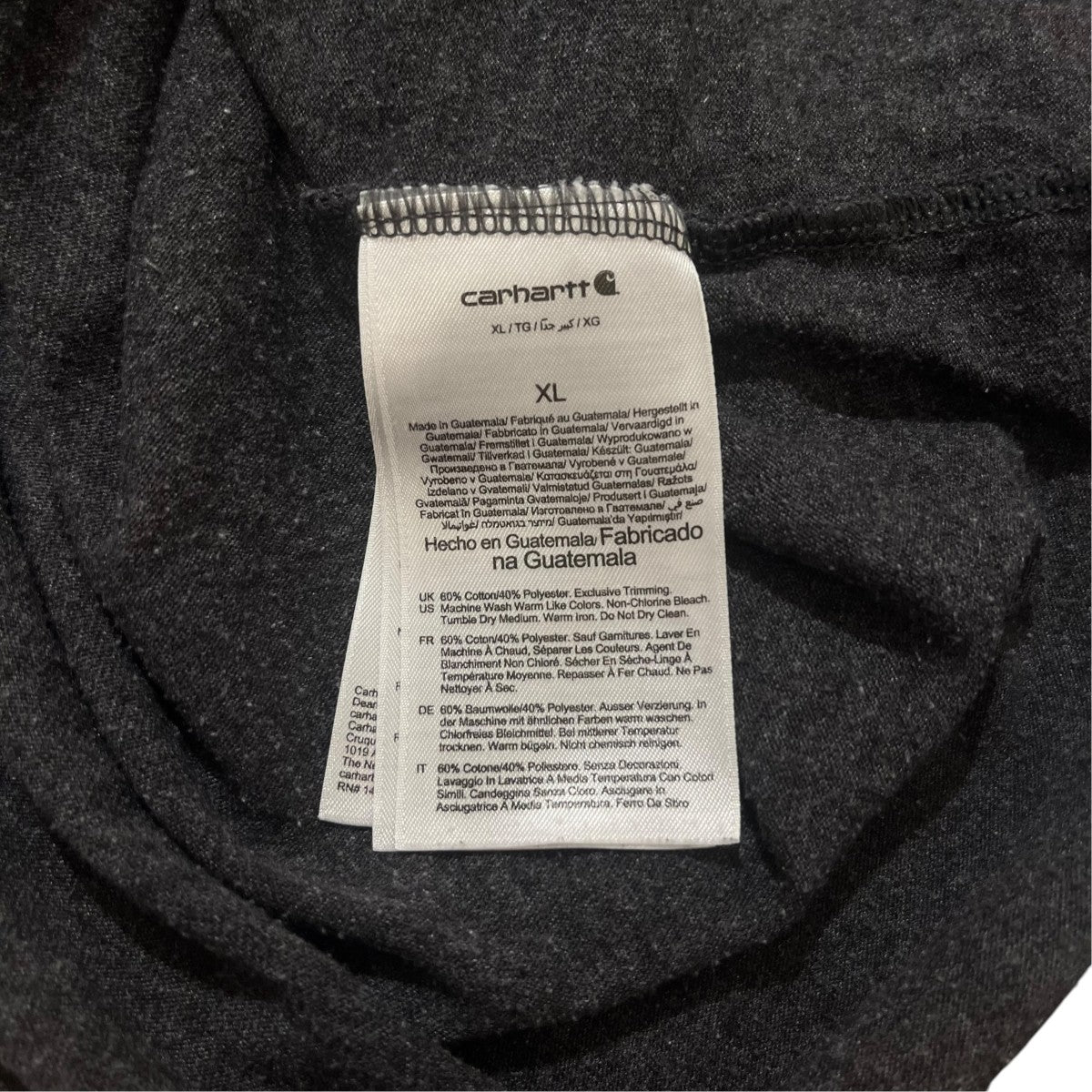 バックプリントポケットTシャツ