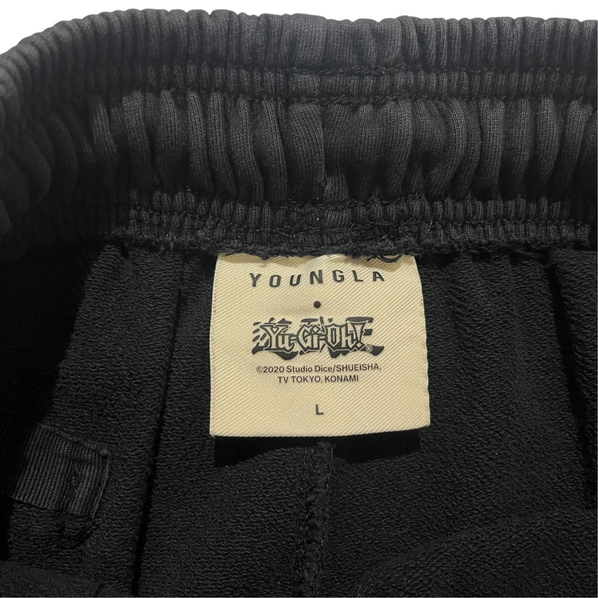 YoungLA×遊戯王 ウイングド・ブルー・アイズスウェットパンツ 古着・中古-7枚目のアイテム画像