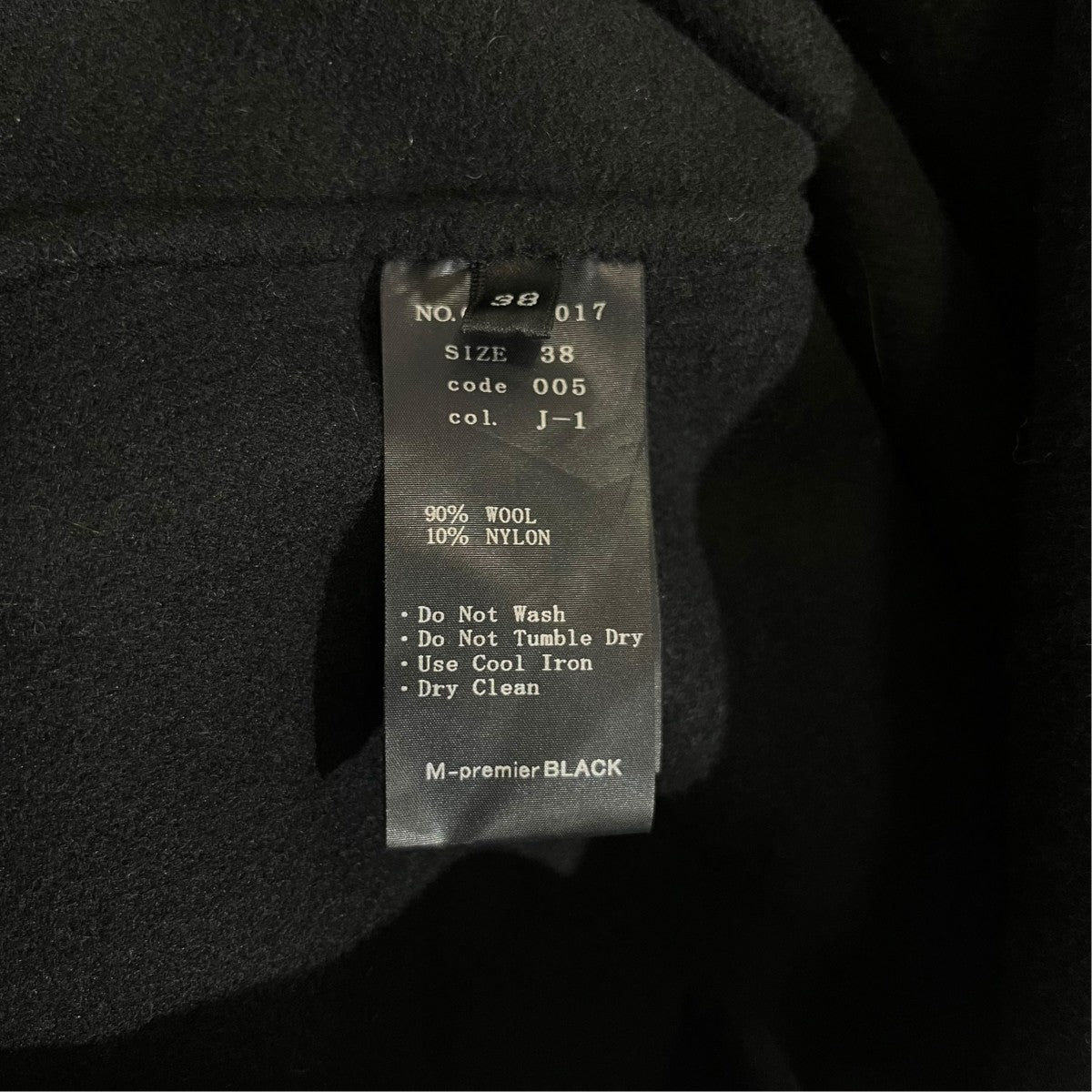 ストール付ファーカフスケープコートC236-017 ｽ