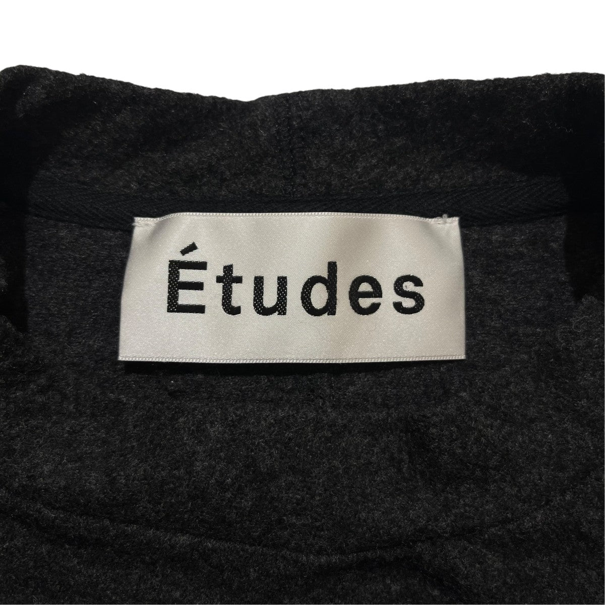 Etudes 左胸エンボスロゴクルーネックニット 古着・中古-6枚目のアイテム画像