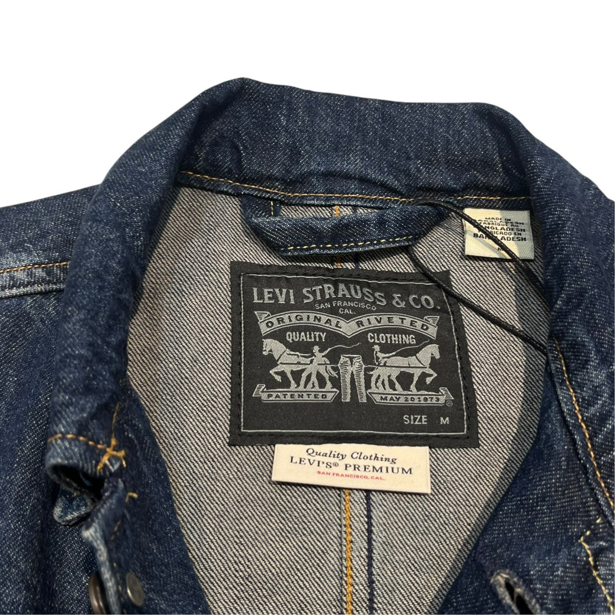 LEVI’S デニムエンジニアジャケットカバーオール005AG-0000 古着・中古-3枚目のアイテム画像