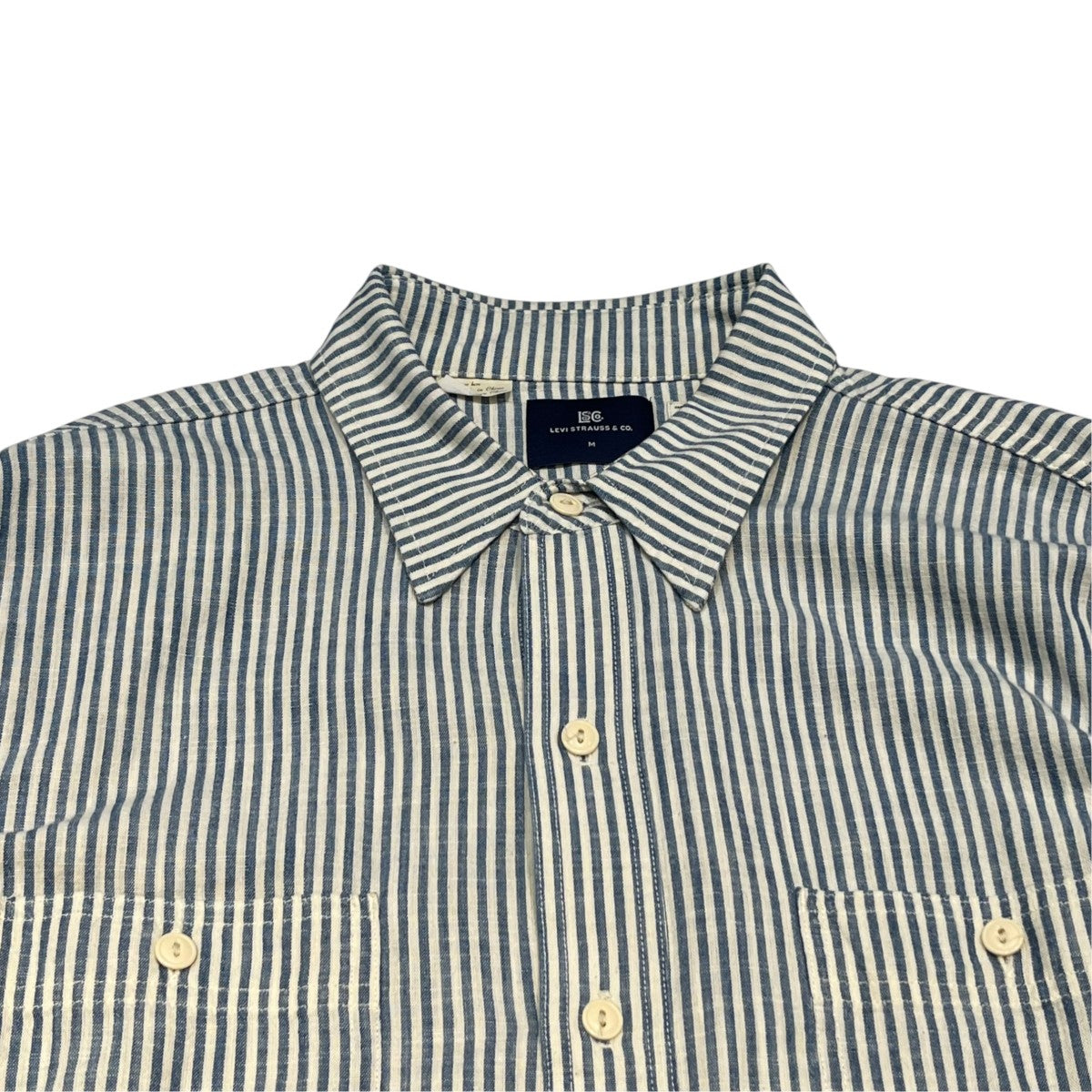 LEVI’S ストライプ長袖シャツPC9-00ILH-0001 古着・中古-3枚目のアイテム画像