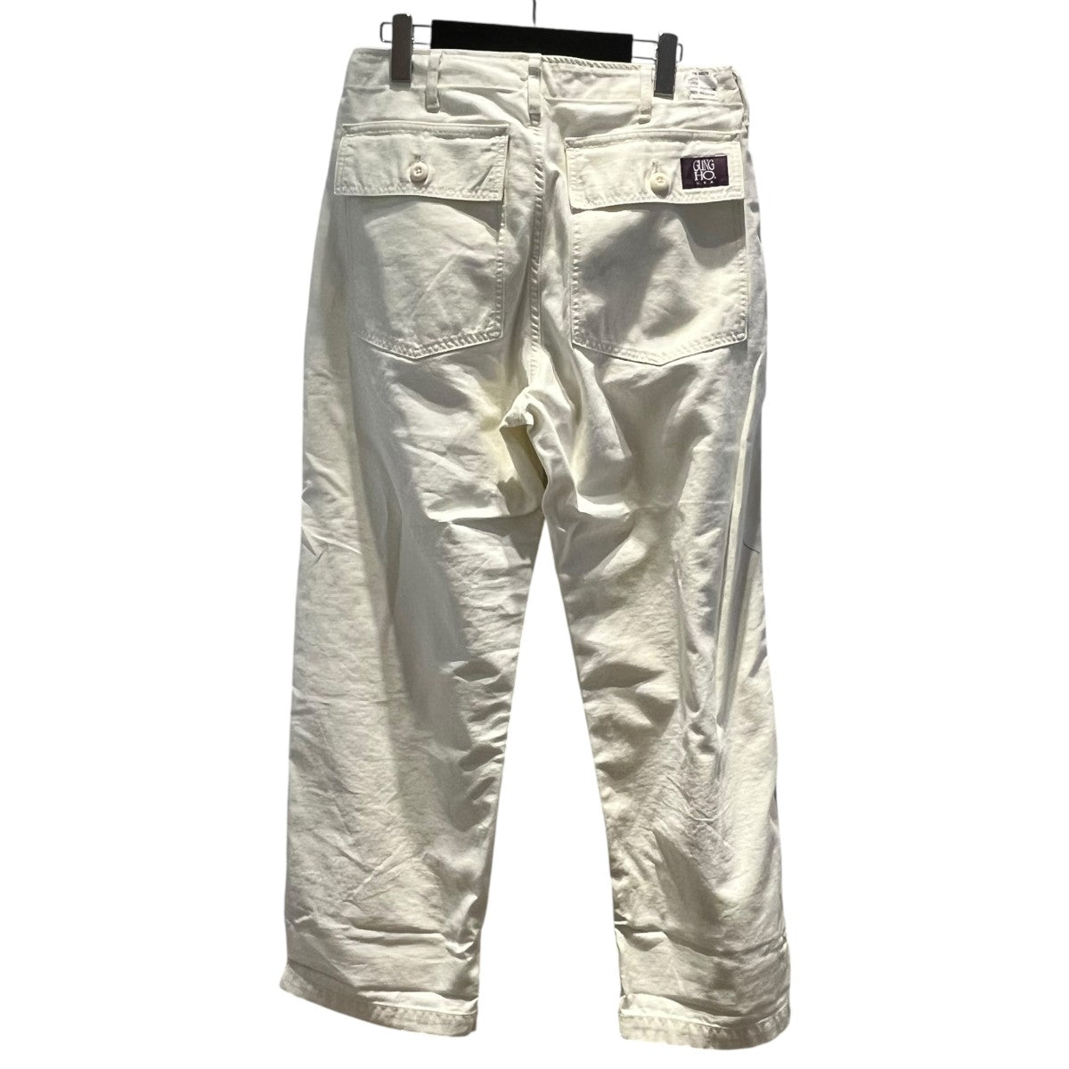 GUNG HO ダブルニーペインターパンツ 古着・中古-2枚目のアイテム画像