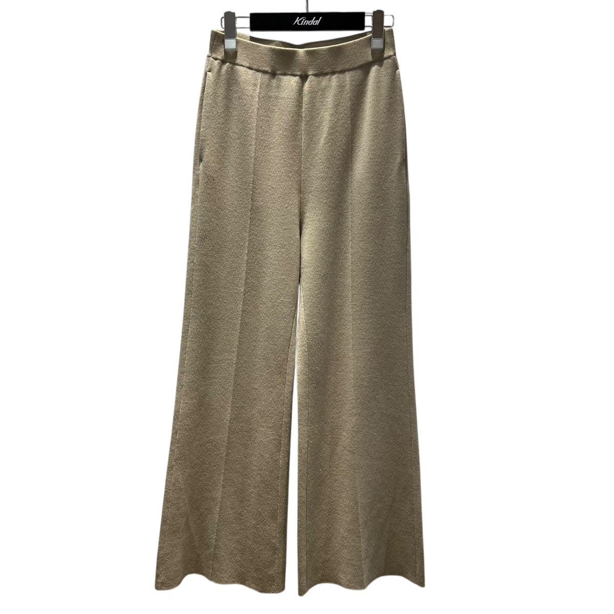 Deuxieme Classe 無地ニットフレアパンツ25030500704030 refind 古着・中古-1枚目のアイテム画像