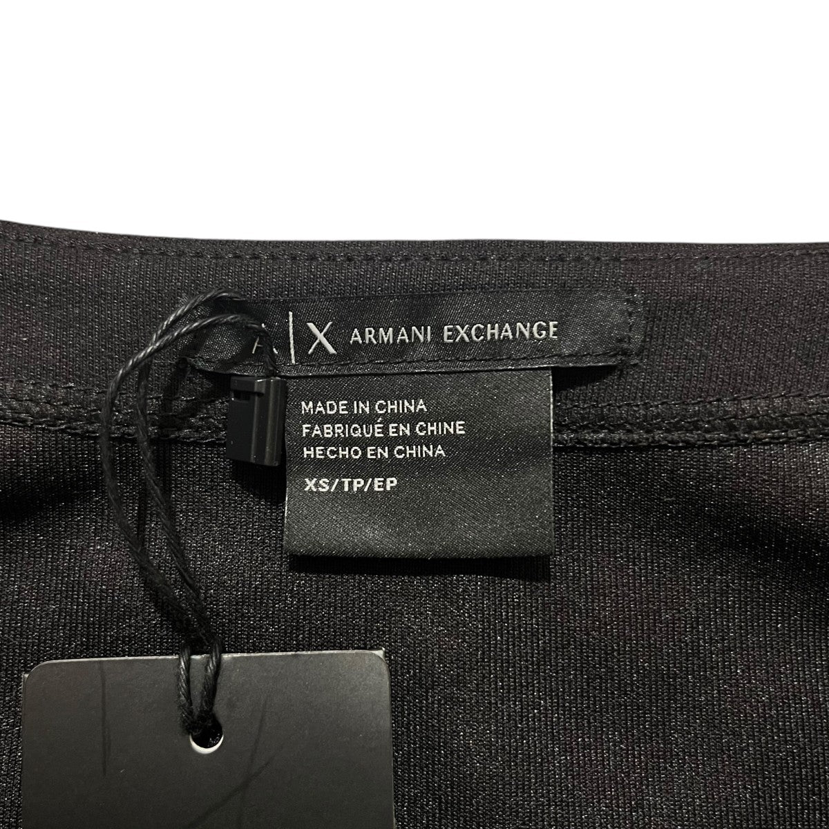 ARMANI EXCHANGE エンボスクルーネックスウェットシャツ 古着・中古-6枚目のアイテム画像