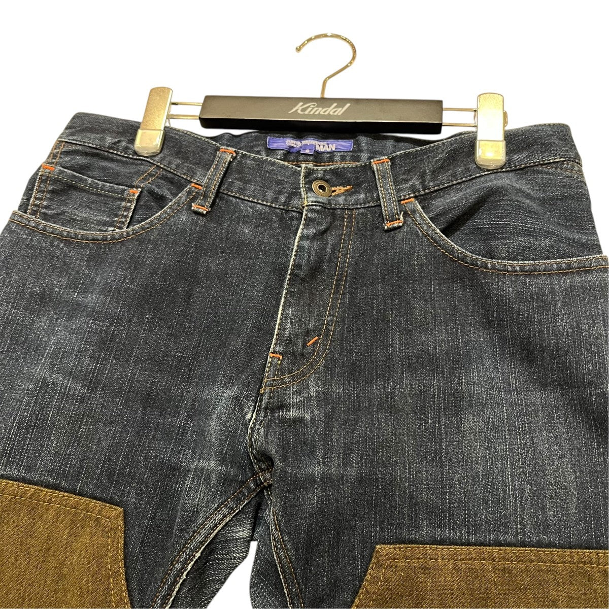 CDG JUNYA WATANABE MAN 異素材ドッキング デニムパンツデニムパンツWF-P024 古着・中古-3枚目のアイテム画像