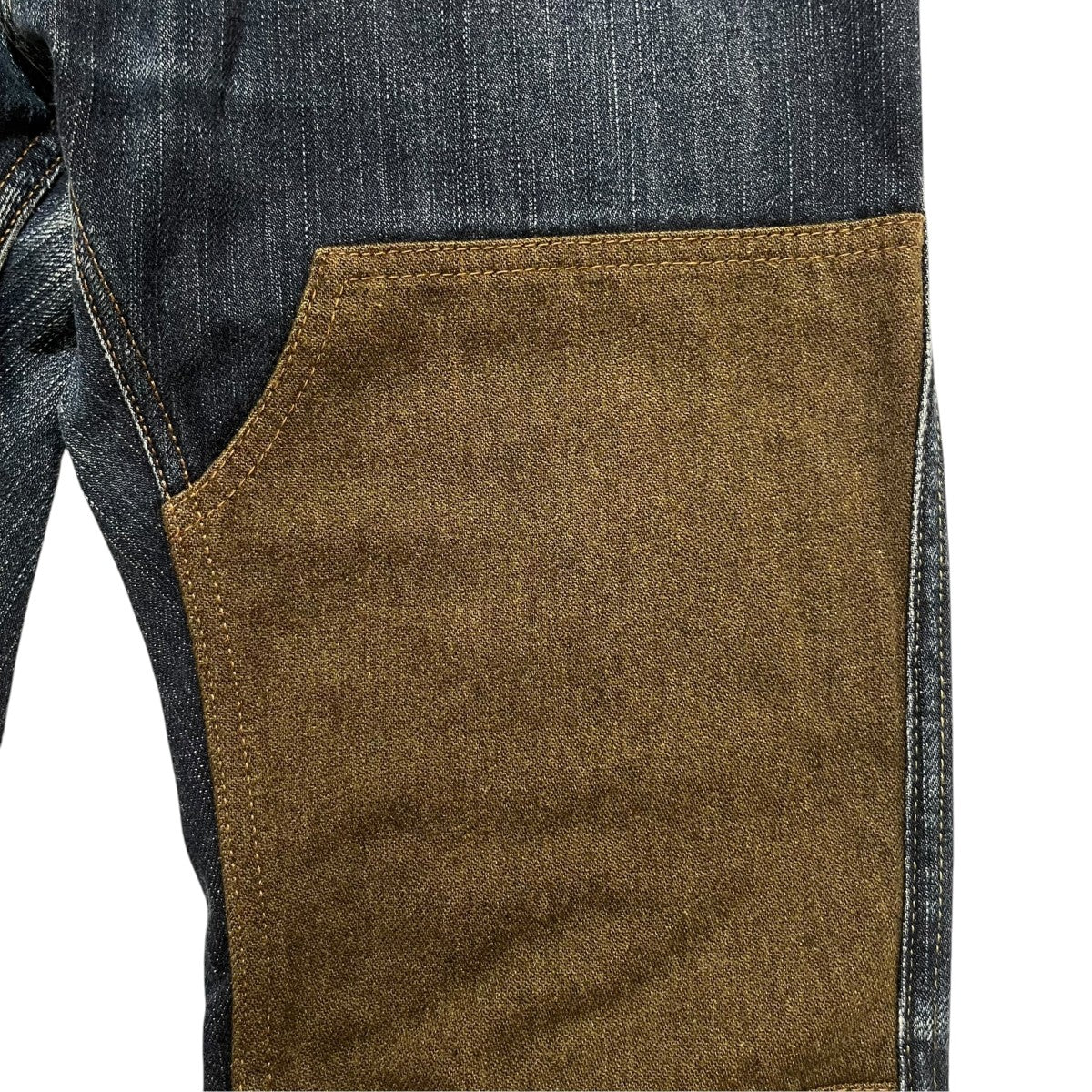 CDG JUNYA WATANABE MAN 異素材ドッキング デニムパンツデニムパンツWF-P024 古着・中古-4枚目のアイテム画像
