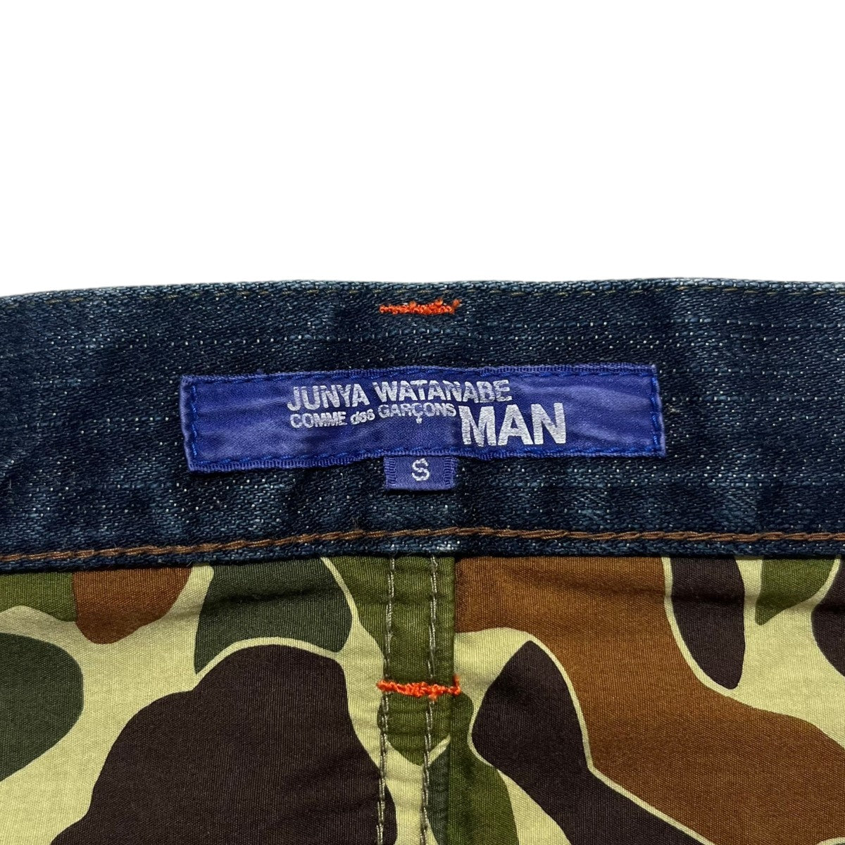 CDG JUNYA WATANABE MAN 異素材ドッキング デニムパンツデニムパンツWF-P024 古着・中古-7枚目のアイテム画像
