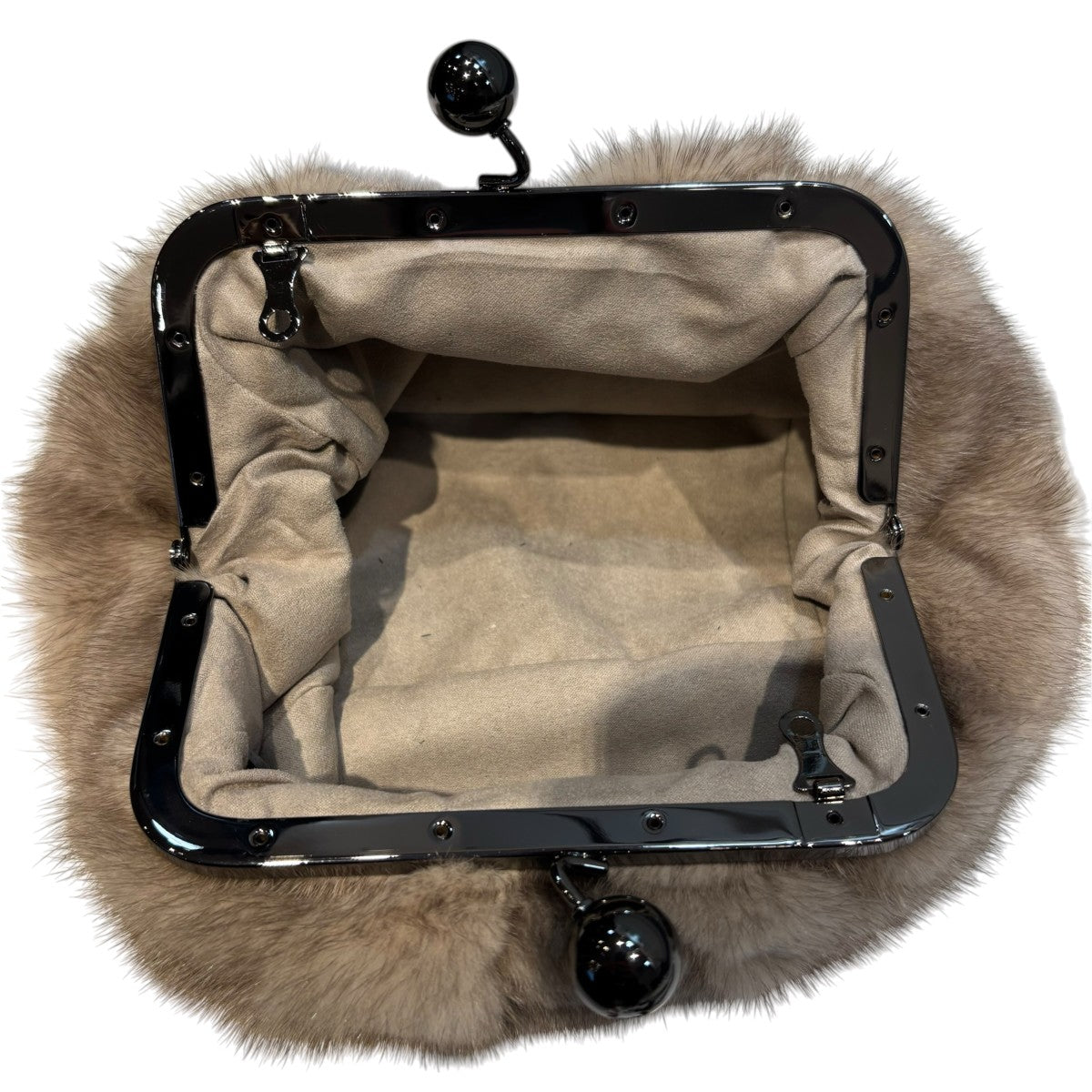 MAX MARA WEEK END LINE 日本限定 ﾊﾟｽﾃｨﾁｰﾉ ﾊﾞｯｸﾞ釜口ショルダーバッグ15-72-60114 古着・中古-4枚目のアイテム画像