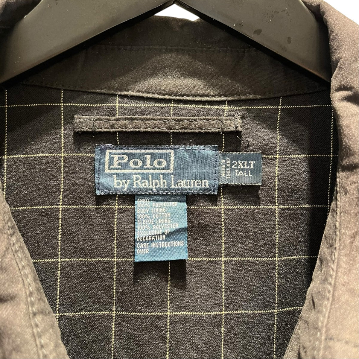 POLO RALPH LAUREN 90S刺繍ロゴスイングトップ 古着・中古-3枚目のアイテム画像