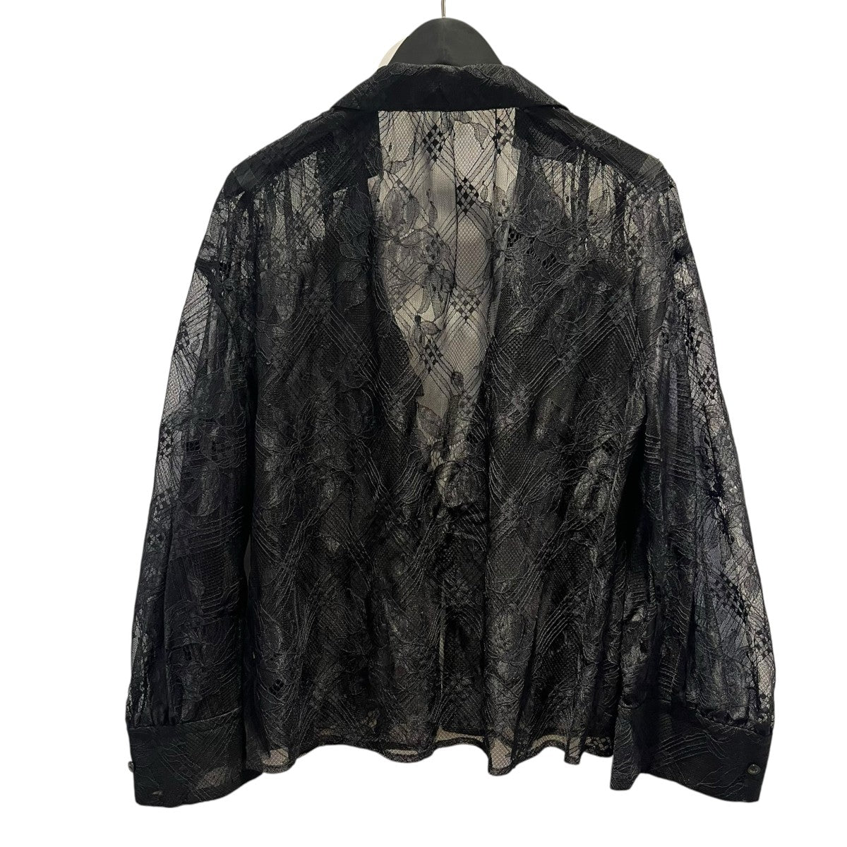 maturely Lace Ruffle Blouse長袖ブラウス13-11-0214-803 古着・中古-2枚目のアイテム画像