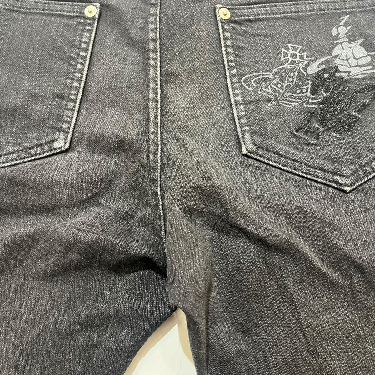 Vivienne Westwood man スキニーデニムパンツデニムパンツVW-KQ-75237 古着・中古-5枚目のアイテム画像