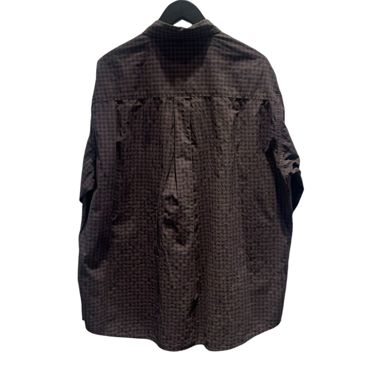 ANOTHER OFFICE AOFFSH003DR BOLD GARMENT GINGHAM CHECK SHIRTボールドガーメントギンガムチェックシャツ 古着・中古-2枚目のアイテム画像