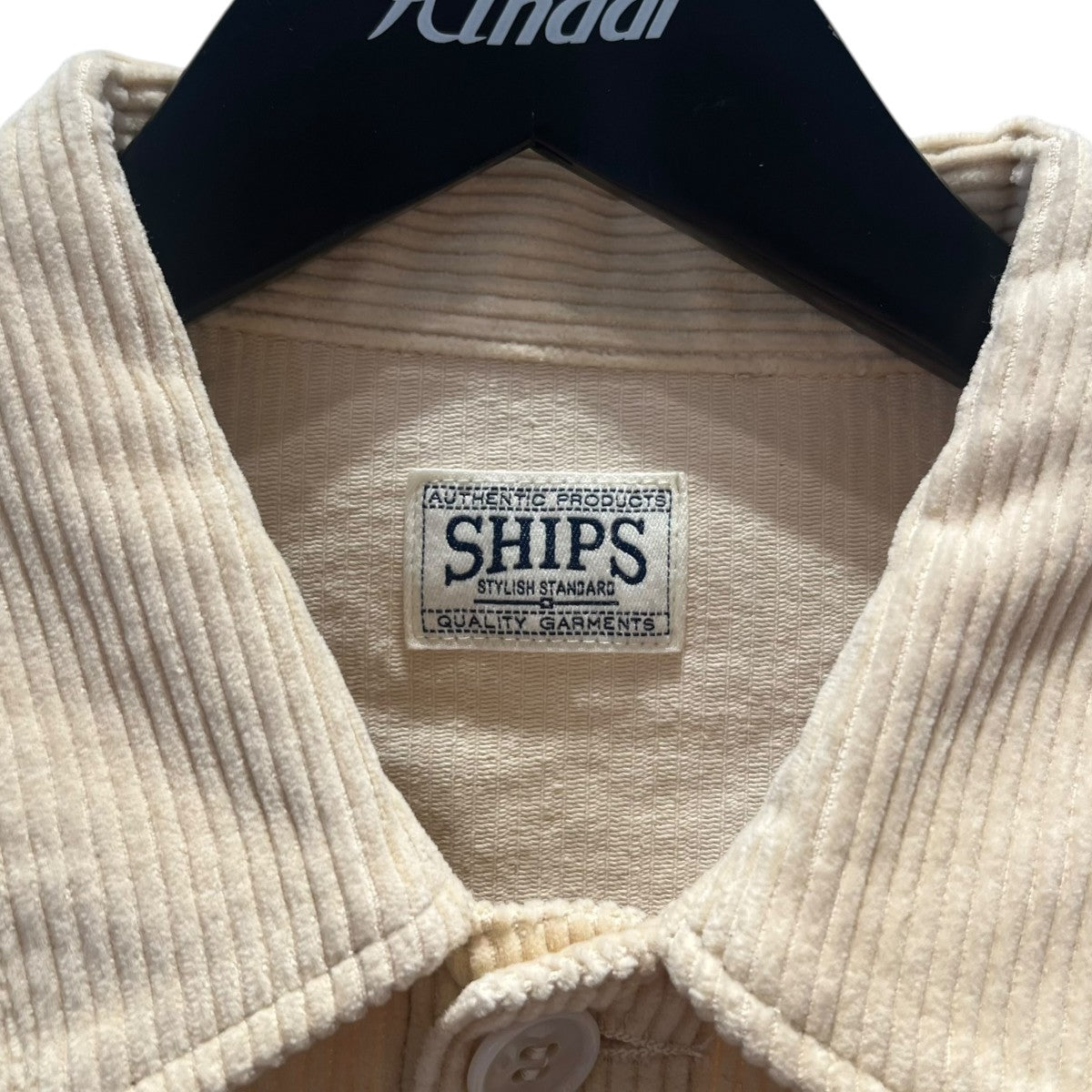SHIPS ダブルポケット コーデュロイ シャツ114-06-0146 古着・中古-3枚目のアイテム画像