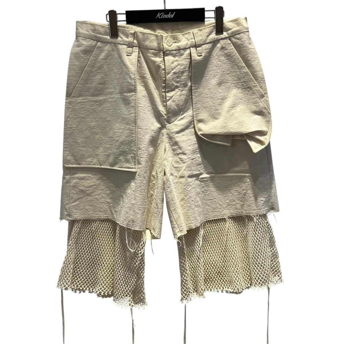 Midorikawa 23ssメッシュレイヤードショートパンツMID23SS-PT05 古着・中古-1枚目のアイテム画像