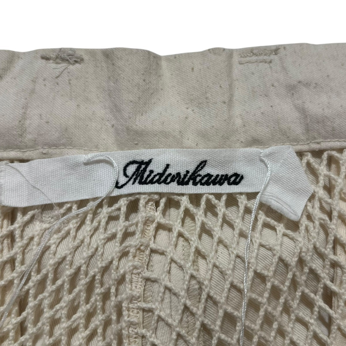 Midorikawa 23ssメッシュレイヤードショートパンツMID23SS-PT05 古着・中古-5枚目のアイテム画像