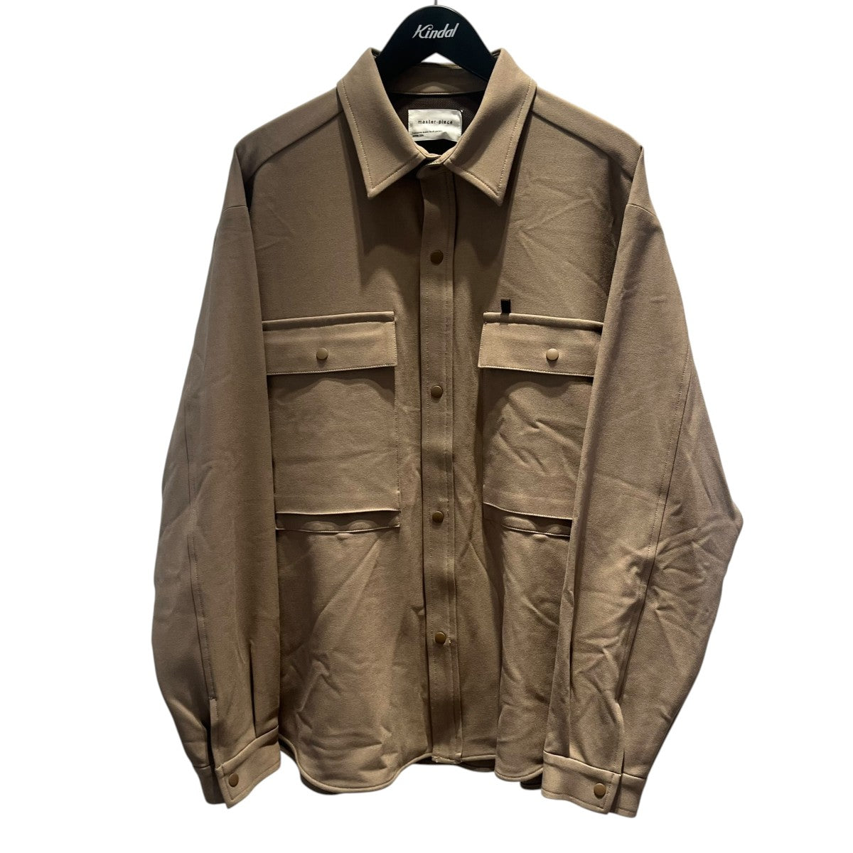 master-piece WOOL POCKET SHIRTシャツジャケット203010MS-3 L/S 古着・中古-1枚目のアイテム画像