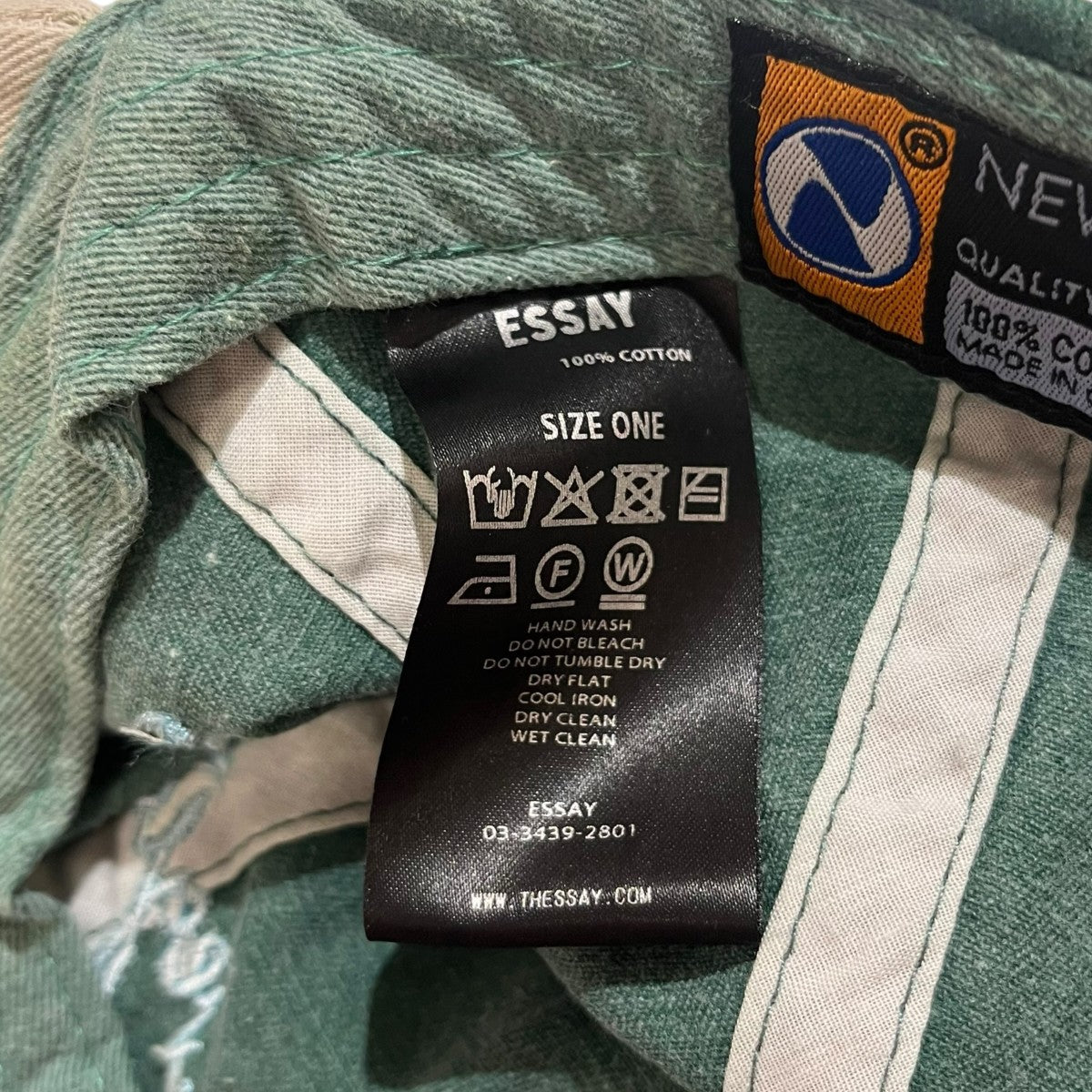 Essay×NEWHATTAN キャップ03-3439-2801 古着・中古-9枚目のアイテム画像