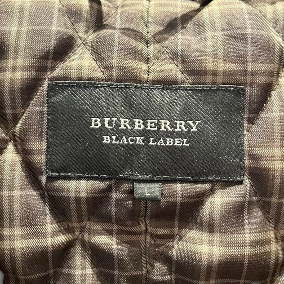 BURBERRY BLACK LABEL レザージャケットD1F17-615-58 古着・中古-4枚目のアイテム画像