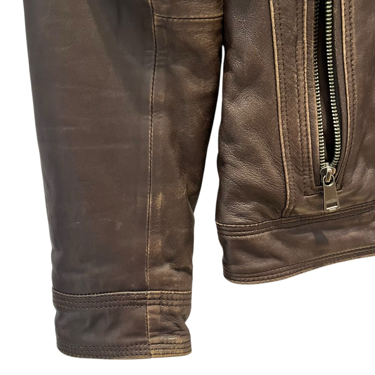 BURBERRY BLACK LABEL レザージャケットD1F17-615-58 古着・中古-6枚目のアイテム画像