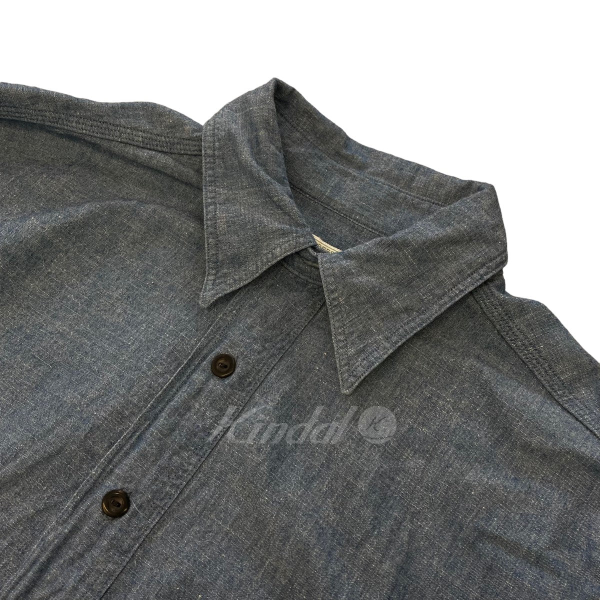 A．PRESSE(アプレッセ) 2023AW「BB WASHED CHAMBRAY SHIRTS」 シャツ ...
