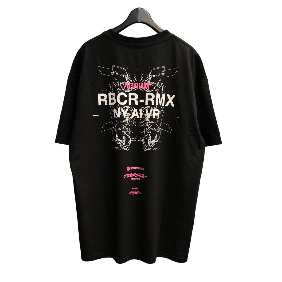 ACRONYM(アクロニウム) ROBORACEプリントクルーネックTシャツ